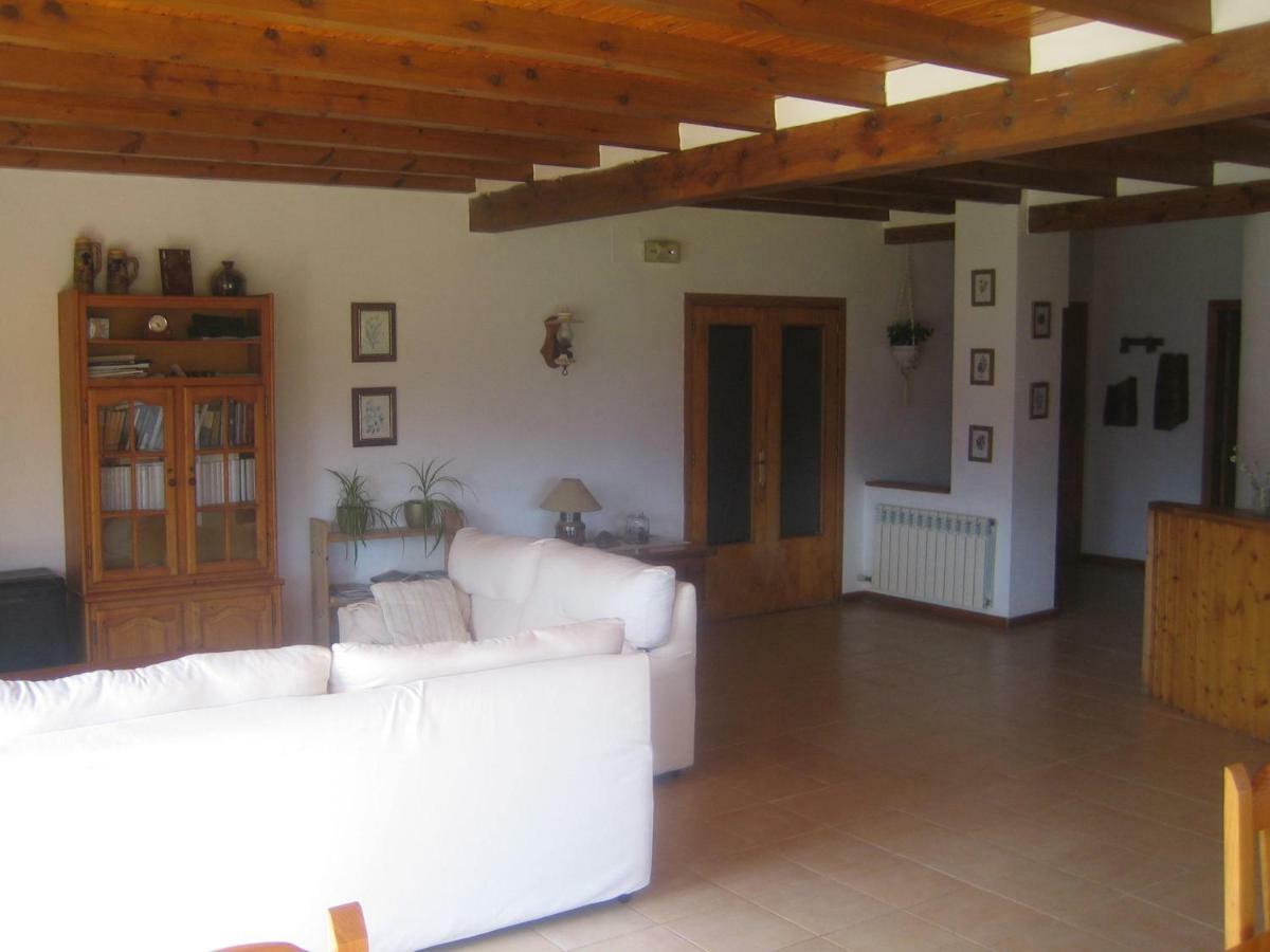 Hostal Cal Font Pla de Sant Tirs Exterior foto